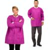 Vastmed Disposable Lab Jacket Unisex 3‑Layer SMS Fluid‑Resistant Coat-6