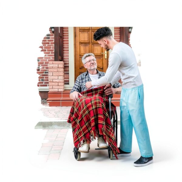 Amazing Supply Disposable Scrub Pants Blue XL Pack of 10-5