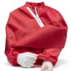 RAYGARD Red Disposable Coverall Suit Unisex Medium to XXL Apparel-5