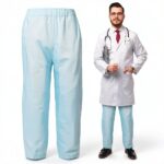 Amazing Supply Disposable Scrub Pants Blue XL Pack of 10-0