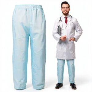 Amazing Supply Disposable Scrub Pants Blue XL Pack of 10-0
