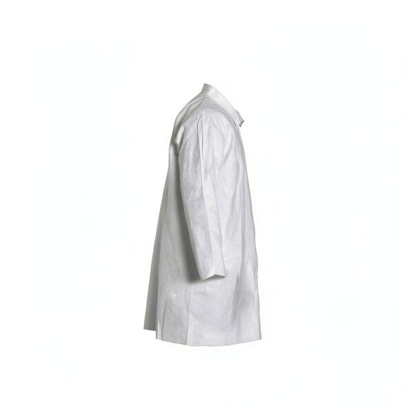 DuPont TY212SWH3X Men's Labcoat Protective Coat with Front Snap-1