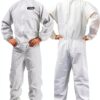 White Disposable Coverall 2X-Large Heavy Duty PPE by XIANTAO DINGCHENG-0