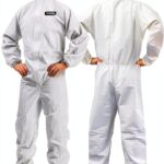 White Disposable Coverall 2X-Large Heavy Duty PPE by XIANTAO DINGCHENG-0