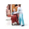 Amazing Supply Medium Blue Disposable Scrub Pants 10 Pack Breathable-5