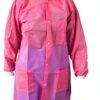 Disposable Lab Coat EZGOODZ Light Pink X-Large 10‑Pack Knee‑Length-3