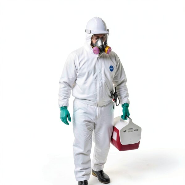 DuPont Tyvek 400 Protective Coverall Unisex with Skid‑Resistant Boots-4