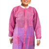 Disposable Lab Coat EZGOODZ Light Pink X-Large 10‑Pack Knee‑Length-0