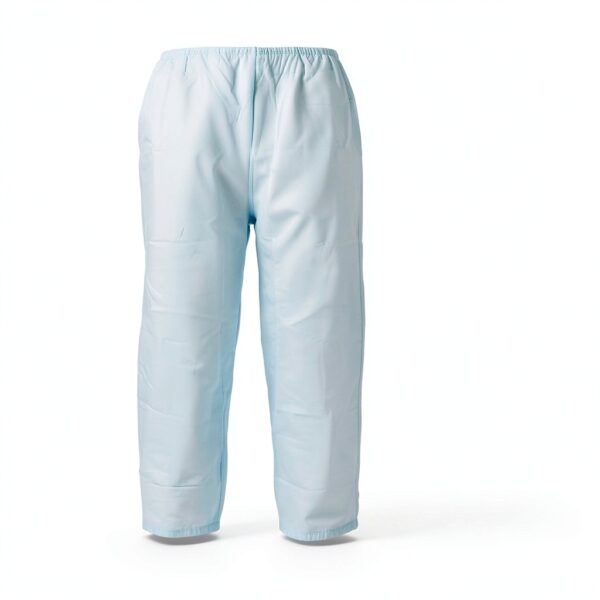 Amazing Supply Medium Blue Disposable Scrub Pants 10 Pack Breathable-1