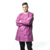 Vastmed Disposable Lab Jacket Unisex 3‑Layer SMS Fluid‑Resistant Coat-5