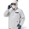 White Disposable Coverall 2X-Large Heavy Duty PPE by XIANTAO DINGCHENG-3