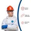 DuPont Tyvek 400 Protective Coverall Unisex with Skid‑Resistant Boots-3