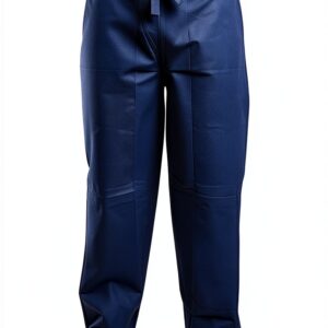 Dukal Disposable Scrub Pants Dark Blue Medium Waterproof Polypropylene-0