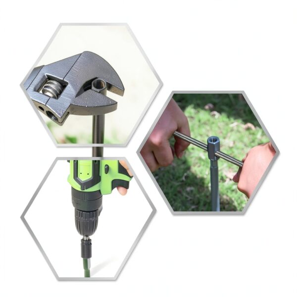Ground Anchor Tyalez 18 Inch Duty Earth Anchor with Crossbar 6 Pack-5
