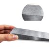 Metal Wedge Shims LOYORTY 8 Piece Flange Wedge Silver 4.7x2.4x0.8 in-4