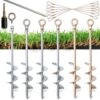 Ground Anchor Tyalez 18 Inch Duty Earth Anchor with Crossbar 6 Pack-0