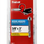 Red Head 3/8 in. x 3 in. Wedge Anchor by ITW Brands Steel Zinc Plated-0