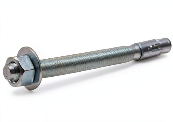 Wedge Anchor Hillman 370986 3/8 x 5 Zinc Steel with Washer 10 Pack-0