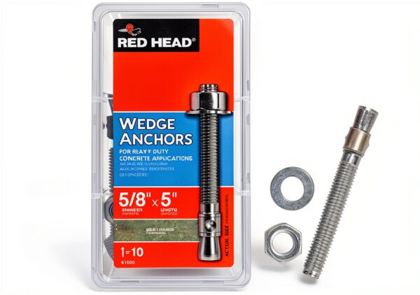 Red Head 5/8 in. x 5 in. Wedge Anchor 10CT-2