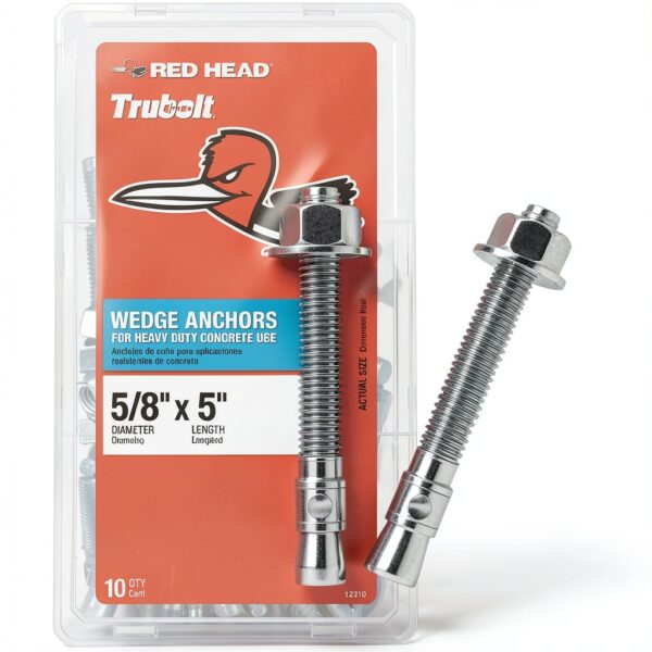 Red Head 5/8 in. x 5 in. Wedge Anchor 10CT-3