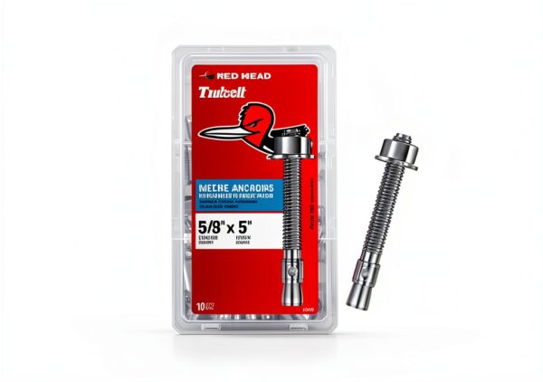 Red Head 5/8 in. x 5 in. Wedge Anchor 10CT-0